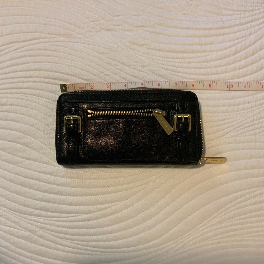 Michael Kors wallet black leather